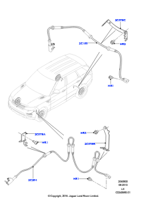 05A Antiblockiersystem L494 RANGE ROVER SPORT 2014 - 2022 (L494)