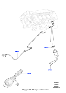 25A Motorheizung L405 RANGE ROVER 2013 - 2022,Kühlmittelheizer - 700 W/110 V