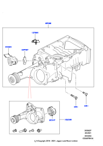 27A Kompressor L560 RANGE ROVER VELAR 2017 > (L560),3,0 l DOHC GDI SC V6 BENZIN