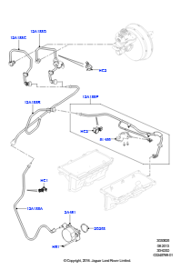 25A Unterdr.steuerung & Lufteinblasung L494 RANGE ROVER SPORT 2014 - 2022 (L494),Rechtslenker