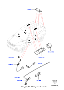 15B Innenleuchten L494 RANGE ROVER SPORT 2014 - 2022 (L494)