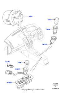 05B Anbauteile Instrumententafel L359 FREELANDER 2 2006 - 2014 (L359)