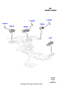 05B Belüft.-/Frischluftdüsen u. -führ. L538 RANGE ROVER EVOQUE 2012 - 2018 (L538),Victoria Beckham Limited Edition