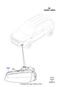 10B Nebelscheinwerfer L538 RANGE ROVER EVOQUE 2012 - 2018 (L538),Victoria Beckham Limited Edition