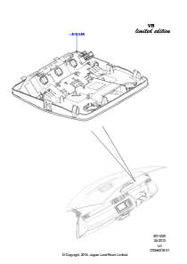 20B Dachkonsole L538 RANGE ROVER EVOQUE 2012 - 2018 (L538),Victoria Beckham Limited Edition