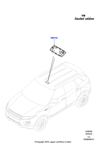 50B Multimedia-System L538 RANGE ROVER EVOQUE 2012 - 2018 (L538),Victoria Beckham Limited Edition