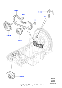 20A Ausgleichwellen u. Antrieb L319 DISCOVERY 4 2010 - 2016 (L319),3,0 l DOHC GDI SC V6 BENZIN