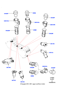 05 Anbauteile Instrumententafel L494 RANGE ROVER SPORT 2014 - 2022 (L494)