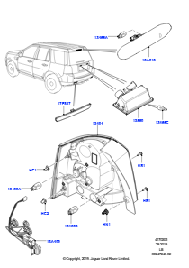 05B Schlußleuchten L359 FREELANDER 2 2006 - 2014 (L359)