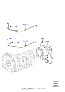 05B Gehäuse Verteilergetriebe L494 RANGE ROVER SPORT 2014 - 2022 (L494),Mit Vert.getr. mit 1 Übers.verh.