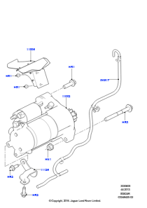 05C Anlasser L405 RANGE ROVER 2013 - 2022,Anlasser - Stopp/Start-System