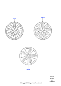 05B Räder L320 RANGE ROVER SPORT 2010 - 2013 (L320)
