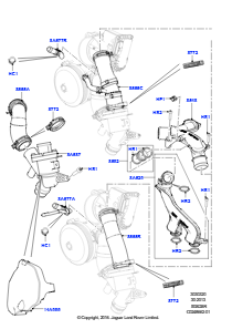 20A Thermostat/Gehäuse und Anbauteile L322 RANGE ROVER 2010 - 2012 (L322),5.0L OHC SGDI KPM V8 Benzin - AJ133