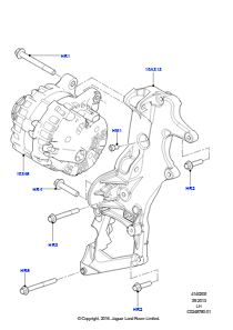 05C Generator u. Befestigungen L538 RANGE ROVER EVOQUE 2012 - 2018 (L538),Werk Halewood