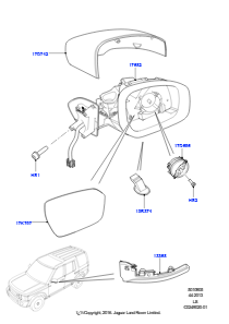 05B Außenspiegel L319 DISCOVERY 4 2010 - 2016 (L319)