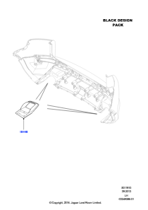 10E Stoßfänger hinten L538 RANGE ROVER EVOQUE 2012 - 2018 (L538),Werk Halewood