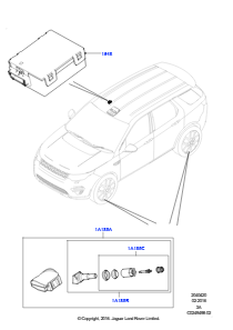20A Reifendrucküberwachung L550 DISCOVERY SPORT 2015 > (L550),Werk Halewood