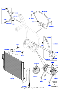10A Kondensator/Kompr. - Klimaanl. L550 DISCOVERY SPORT 2015 > (L550),Werk Halewood