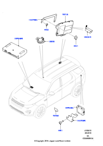 10A Telematik L550 DISCOVERY SPORT 2015 > (L550),Werk Halewood