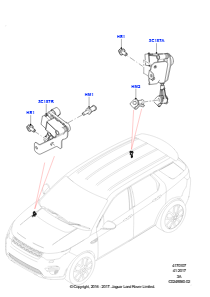 07A Automat. Leuchtweitenregulierung L550 DISCOVERY SPORT 2015 > (L550),Werk Halewood