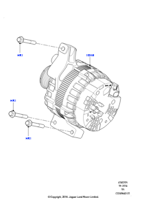 05A Generator u. Befestigungen L550 DISCOVERY SPORT 2015 > (L550),Werk Halewood