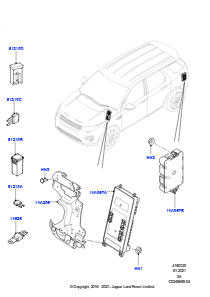 20AA Sicherungen, Halter & Überlastsch. L550 DISCOVERY SPORT 2015 > (L550),Werk Halewood