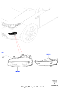 10A Nebelscheinwerfer L550 DISCOVERY SPORT 2015 > (L550),Werk Halewood