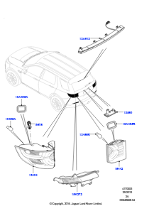 05A Schlußleuchten L550 DISCOVERY SPORT 2015 > (L550),Werk Halewood