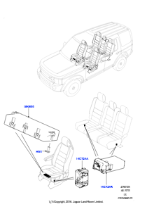 05C Module u. Sensoren - Fahrzeug L319 DISCOVERY 4 2010 - 2016 (L319)