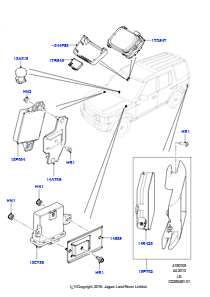 05B Module u. Sensoren - Fahrzeug L319 DISCOVERY 4 2010 - 2016 (L319)