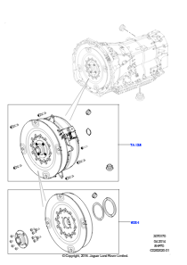 70A Hybridantriebsmodule L405 RANGE ROVER 2013 - 2022,3,0l V6 Diesel-Elektrik-Hybridmotor