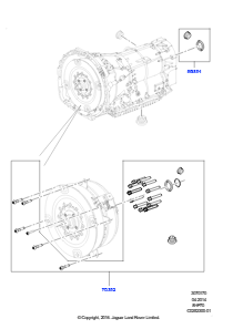 70B Hybridantriebsmodule L494 RANGE ROVER SPORT 2014 - 2022 (L494),3,0l V6 Diesel-Elektrik-Hybridmotor