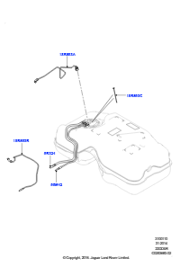 10E Kraftstoffleitungen L550 DISCOVERY SPORT 2015 > (L550),2.2L CR DI 16V Diesel