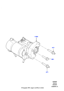 05E Anlasser L550 DISCOVERY SPORT 2015 > (L550),2.2L CR DI 16V Diesel