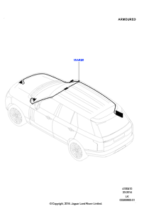 10C Telematik L405 RANGE ROVER 2013 - 2022,Gepanzert