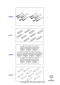 45 Kits - Kabelverlängerung L319 DISCOVERY 4 2010 - 2016 (L319)