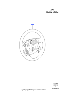 05C Lenkrad L319 DISCOVERY 4 2010 - 2016 (L319),XXV. Jubiläum LE