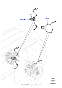 12AA Elektr. Verkabelung - Fahrgestell L550 DISCOVERY SPORT 2015 > (L550),Werk Halewood