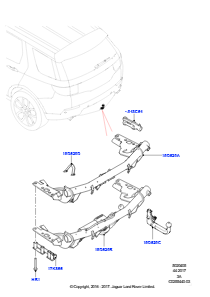05AA Anhängevorrichtung L550 DISCOVERY SPORT 2015 > (L550),Werk Halewood