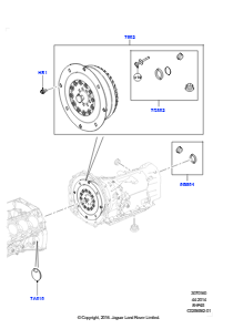 60A Drehmomentwandler L462 DISCOVERY 5 2017 > (L462),8-Gang-Automatikgetr. ZF 8HP45