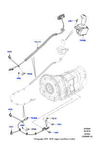 05A Schaltung (Automatisches Getriebe) L494 RANGE ROVER SPORT 2014 - 2022 (L494),8-Gang-Automatikgetr. ZF 8HP45