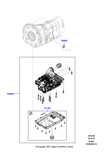 50A Ventilblock – Hauptstrg. u. Servos L462 DISCOVERY 5 2017 > (L462),8-Gang-Automatikgetr. ZF 8HP45