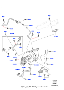 25E Turbolader L462 DISCOVERY 5 2017 > (L462),3,0 V6 D Gen2 Twin Turbo