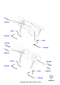 15B Innenleuchten L538 RANGE ROVER EVOQUE 2012 - 2018 (L538),Werk Halewood