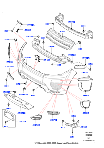 05C Kühlergrill/Stoßfänger vorn L538 RANGE ROVER EVOQUE 2012 - 2018 (L538),SE Dynamic