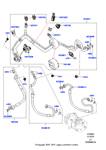 22C Klimaanlage L538 RANGE ROVER EVOQUE 2012 - 2018 (L538),Werk Halewood