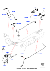 05C Auspuffanlage L538 RANGE ROVER EVOQUE 2012 - 2018 (L538),Werk Halewood