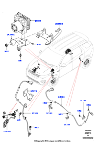 05B Antiblockiersystem L550 DISCOVERY SPORT 2015 > (L550),Hergestellt in Werk Changsu (China)