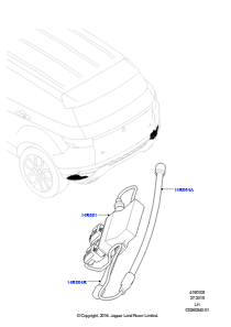 05C Module u. Sensoren - Fahrzeug L538 RANGE ROVER EVOQUE 2012 - 2018 (L538),Werk Halewood