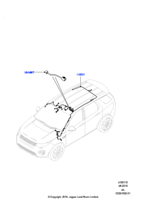 15AH Kabelstrang - Karosserie u. Heck L550 DISCOVERY SPORT 2015 > (L550),Hergestellt in Werk Changsu (China)